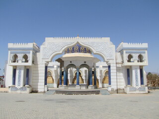 Obraz premium Building in the Naama Bay region, Sharm-El-Sheikh, Egypt