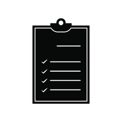 Clipboard Vector  Icons. Contains such Icons as Contact, Checklist, Petition and more. on blank background. eps10