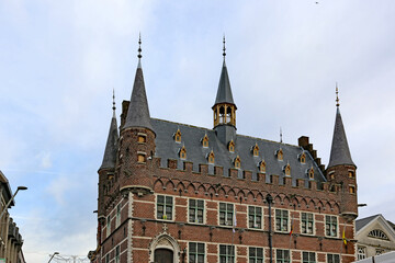 Fototapeta na wymiar Town hall in Belgium