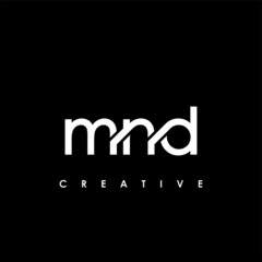 MND Letter Initial Logo Design Template Vector Illustration