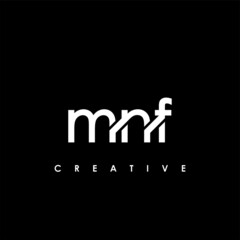MNF Letter Initial Logo Design Template Vector Illustration