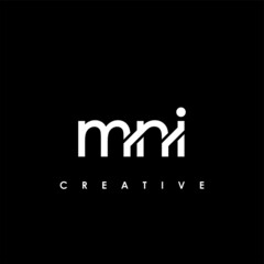 MNI Letter Initial Logo Design Template Vector Illustration