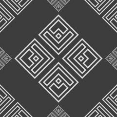 Geometric fabric abstract ethnic pattern, vector illustration style seamless. design for fabric, curtain, background, carpet, wallpaper, clothing, wrapping, Batik, fabric, tile, ceramic