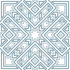 Geometric fabric abstract ethnic pattern, vector illustration style seamless. design for fabric, curtain, background, carpet, wallpaper, clothing, wrapping, Batik, fabric, tile, ceramic