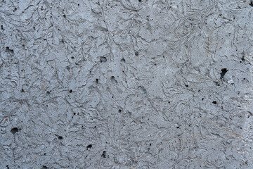 Abstract stencil for printing on gray concrete wall