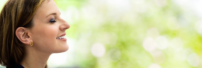 Breathing Clean Air With Closed Eyes