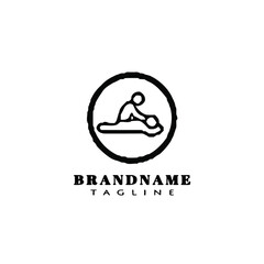 patient logo icon design template vector illustration