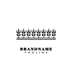 corn logo design template icon vector illustration