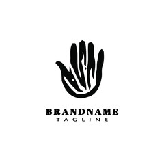 hand design logo template icon vector illustration