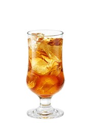 フロートグラス アイスティー イラスト リアル 汗