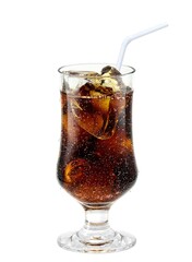 フロートグラス コーラ イラスト リアル ストロー