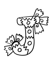 J WITH FLOWER COLORING PAGE,J T SHIRT DESIGN,FLOWER COLORING PAGE,