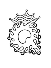 Q WITH FLOWER COLORING PAGE,Q VECTOR DESIGN,Q T SHIRT DESIGN