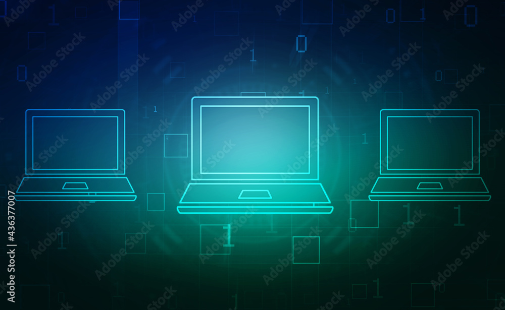 Poster 2d rendering technology Computer network
