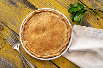 Indiana Sugar Cream Pie