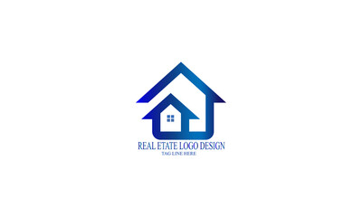 Fototapeta na wymiar real estate logo design 