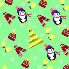 christmas seamless pattern