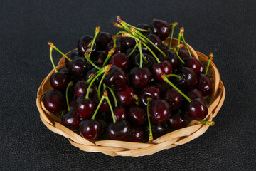 Ripe sweet tasty cherry  berry