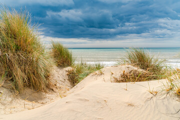 Camber Sands beach in East Sussex