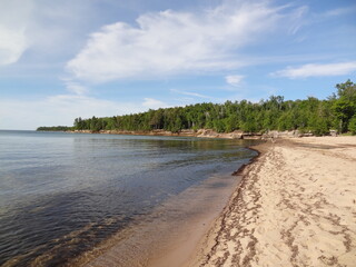 lake shoreline