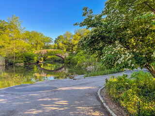 Gapstow Bridge in Central Park