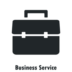 business service icon design vector