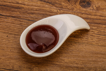 Traditional Barbicue sauce in the bowl