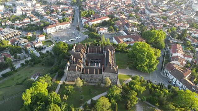 Over view of the city from the medieval castle