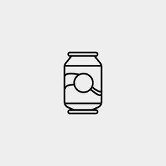 Soft drink vector icon