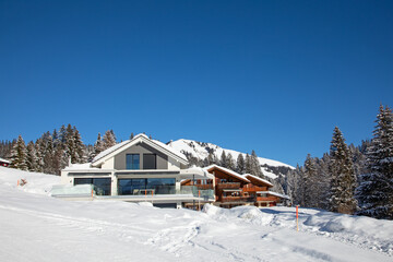 Winter in alps