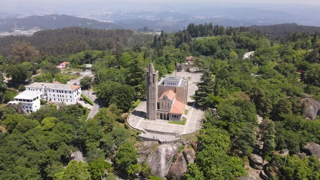 Church in the mountains of peninsula