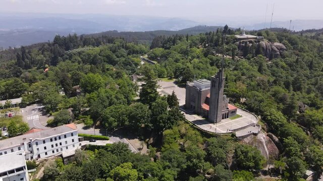 Church view from the top of the hill