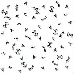 Obraz premium Bright pattern in the style of the Memphis line. Geometric pattern for the cover, booklet, wallpaper, gift. Pattern birthday.