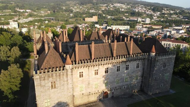 view of the town of carcassonne country