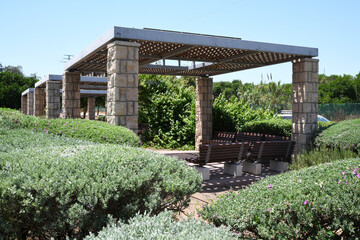 gazebo in the park
