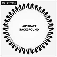 Design spiral backdrop. Abstract monochrome background. No gradient