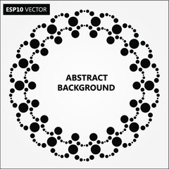 Design spiral backdrop. Abstract monochrome background. No gradient