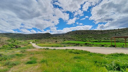Fototapeta premium landscape in the mountains