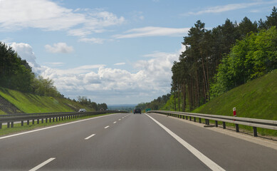 road in the zachodniopomorskie