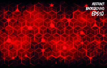 Illustration of abstract background with magic lights