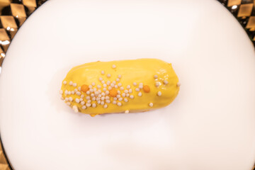 Chocolate, hazelnut, lemon, mint, strawberry pastry 