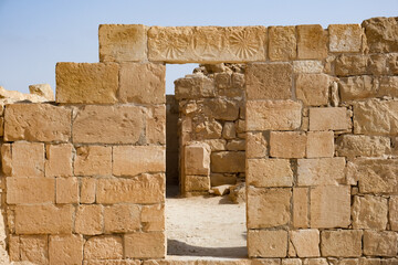 Ruins of the ancient Nabatean settlement of Shivta