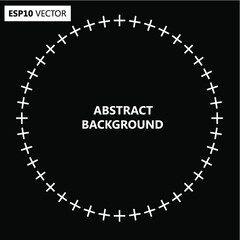 Design spiral dots backdrop. Abstract monochrome background. No gradient