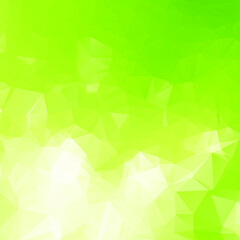 Fototapeta premium abstract background with green polygon