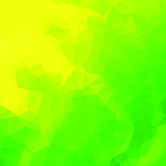 abstract background with green polygon