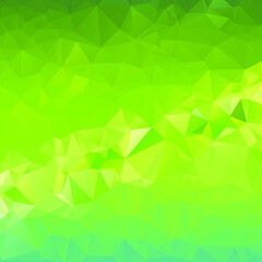 abstract background with green polygon