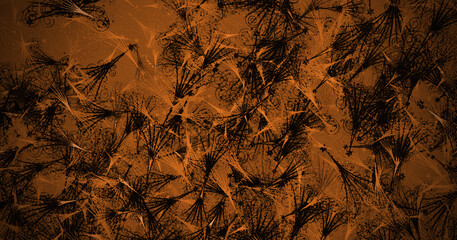 abstract orange background