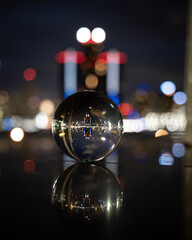 disco ball in the nightclub