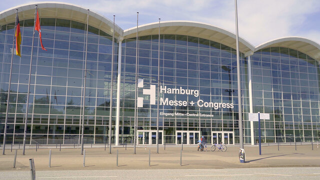 CCH - the Congress Center Hamburg - HAMBURG, GERMANY - MAY 10, 2021