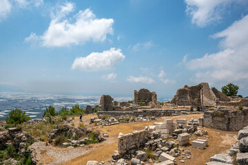 The remains of an Opramoas monument, aqueduct, a small theater, a temple of Asclepius, sarcophagi,...